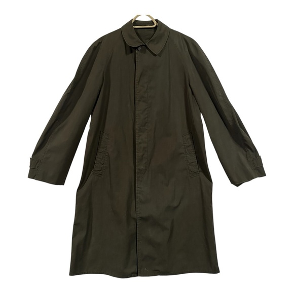Vintage Rainfair Men’s Trench Duster Raincoat 1970s Classic Topcoat M